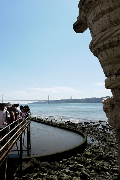 1 Lisbonne Tour De Belem Vue Sur Le Pont