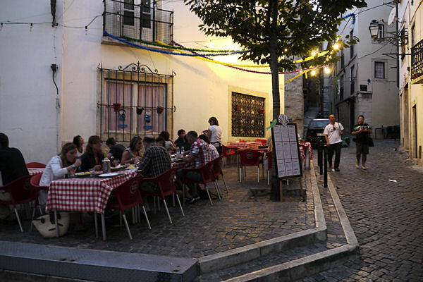 Lisbonne - Restaurant Alfama