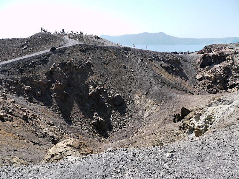 Santorin Volcan Nea Kameni 14