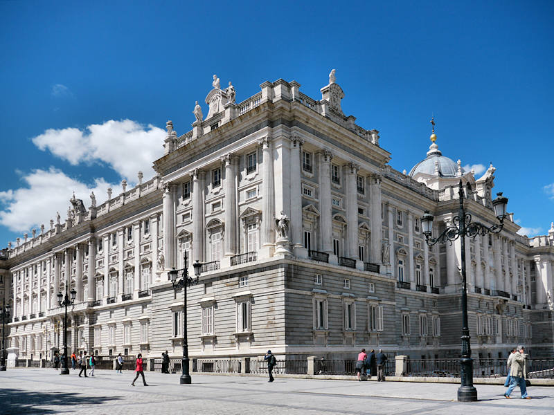 Madrid Palais Royal Vue Exterieure