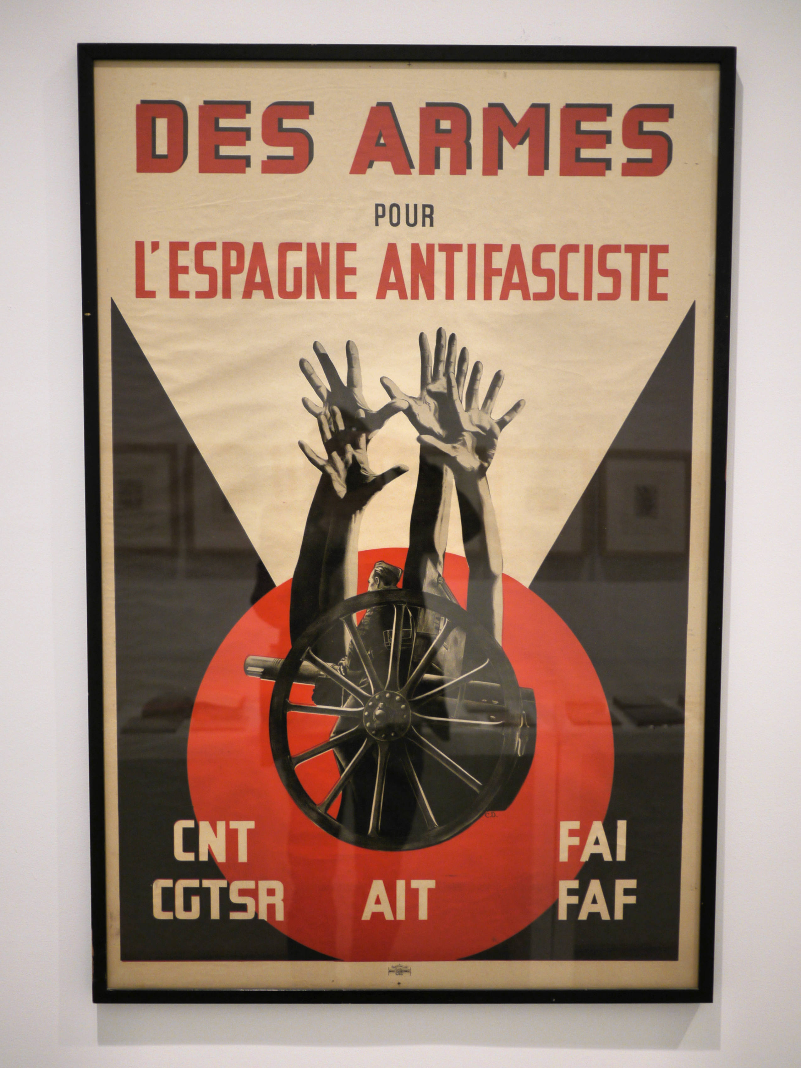 Affiche Antifasciste Reina Sofia