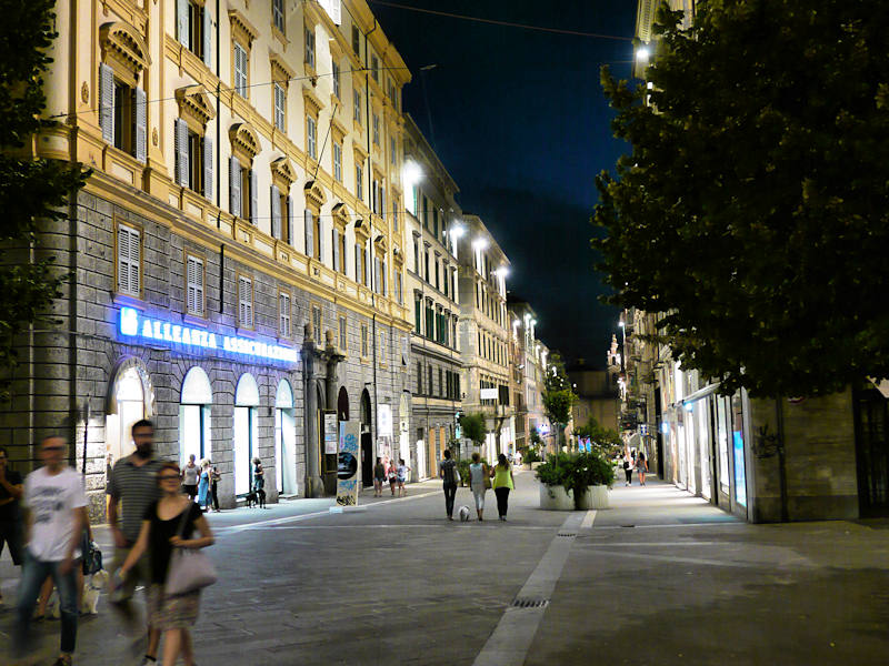 Ancone Italie Rue Centre Ville G 