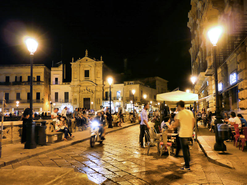 Lecce Les Pouilles Nuit De Fete