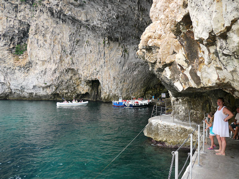 Peninsule Salento Grottes Zinzulusa