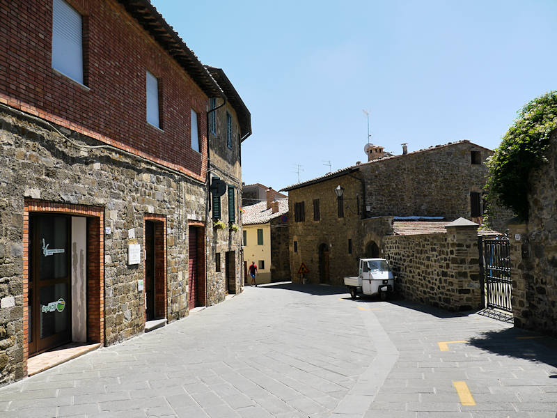 Montalcino Toscane Rue Village