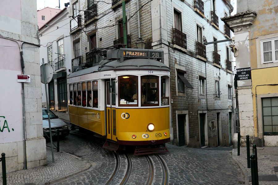 Tram 28 Lisbonne