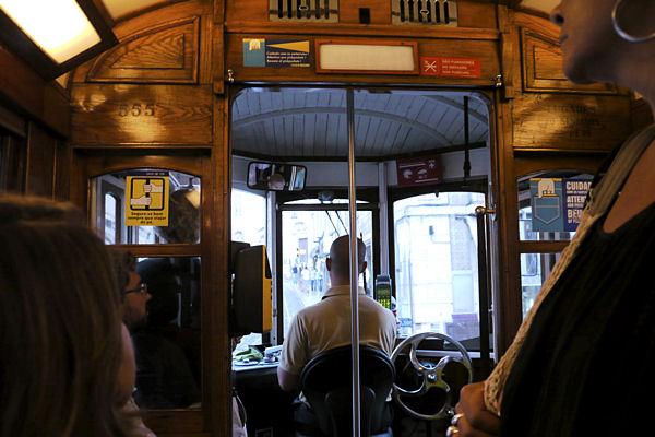 Lisbonne Wagon De Tram